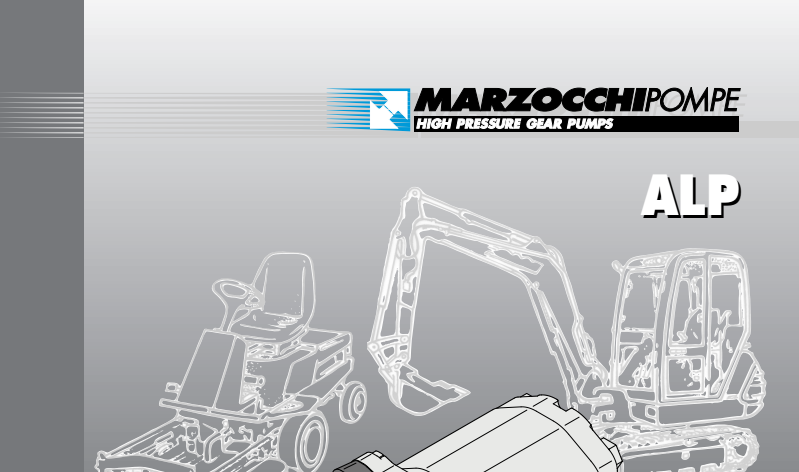  MARZOCCHI - Bomba de engranaje ALP GHP