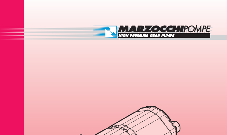  MARZOCCHI - Bomba de engranaje ALPC1-GHPC1