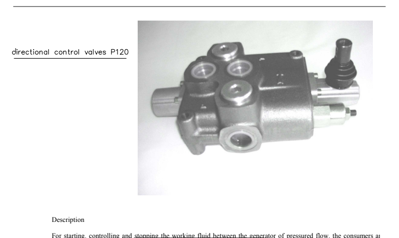  Comando monoblock 120 lts 